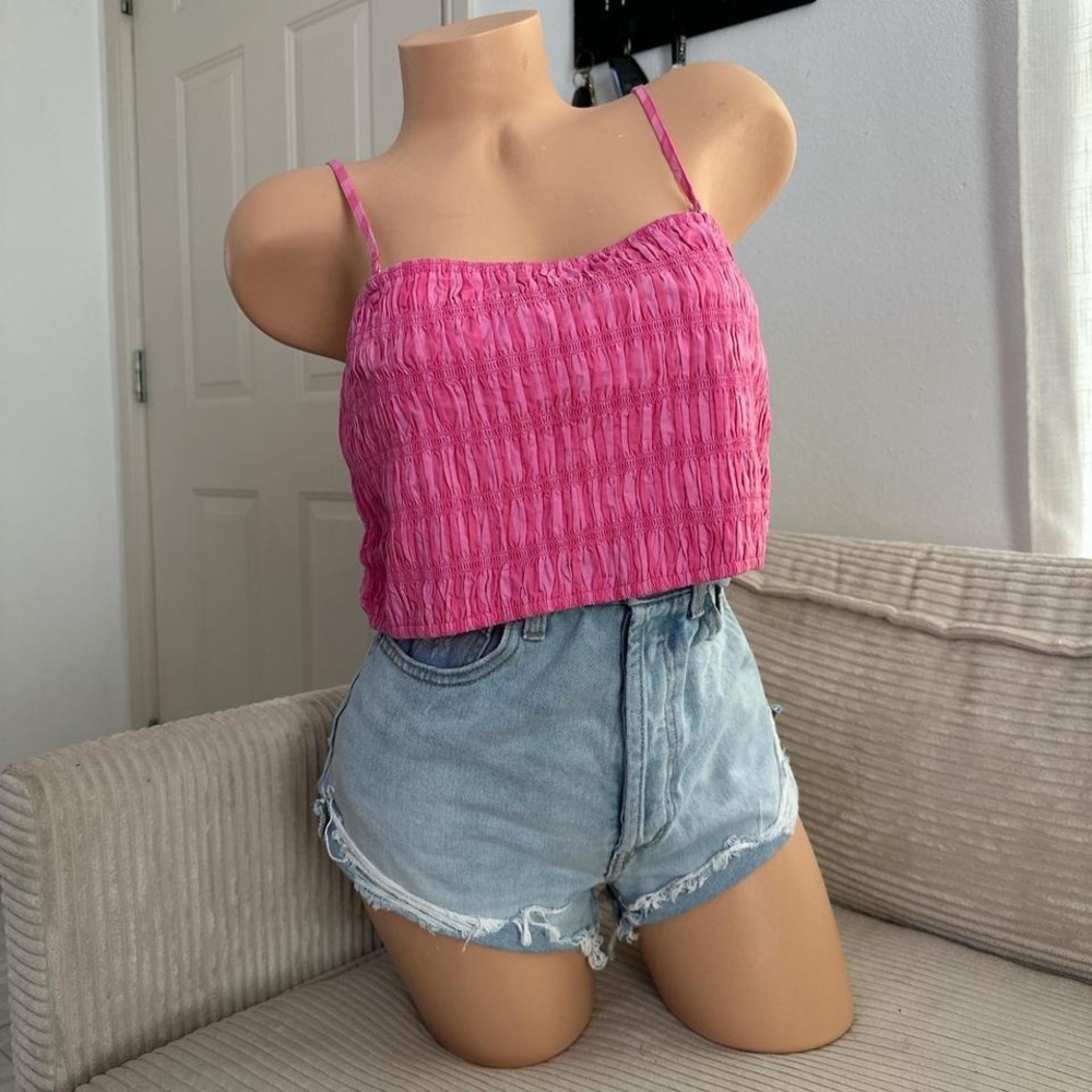 A new day pink tank top shirt